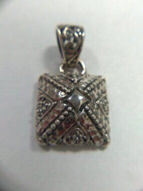 Bali Style Silver Pendant